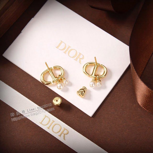 Dior飾品 迪奧經典熱銷款字母耳釘耳環  zgd1368